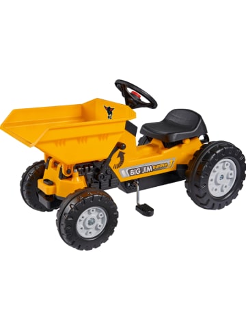 BIG Tret-Traktor "Jim Dumper" in Gelb - ab 3 Jahren