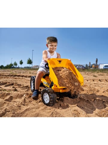 BIG Traktor "Jim Dumper" w kolorze żółtym - 3+