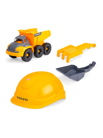 Dickie 4-delige bouwplaatsset "Volvo Tough Hauler'' geel - vanaf 3 jaar