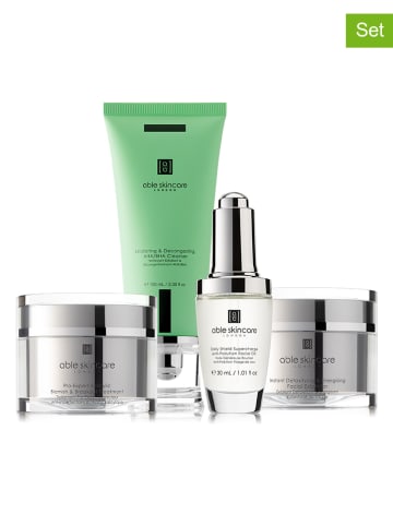 Able Skincare 4-częściowy zestaw pielęgnacyjny "Total Skin Protection"