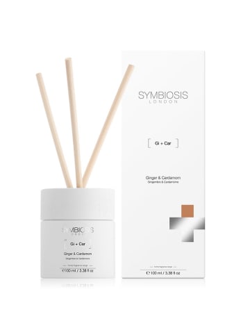 Symbiosis Geurstokjes "Ginger & Cardamom", 100 ml