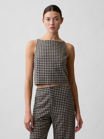 GAP Top in Schwarz/ Beige