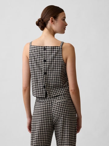 GAP Top zwart/beige