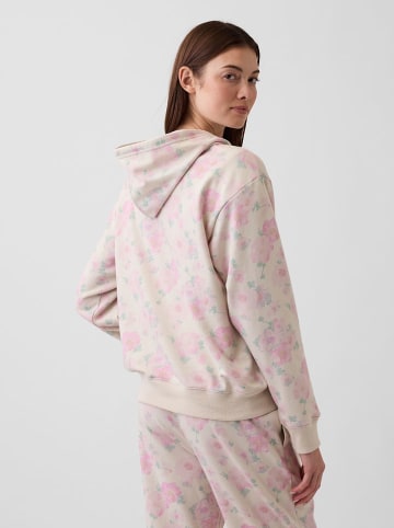 GAP Bluza w kolorze beżowo-jasnoróżowym