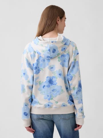 GAP Hoodie crème/lichtblauw