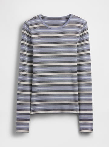 GAP Longsleeve grijs/wit