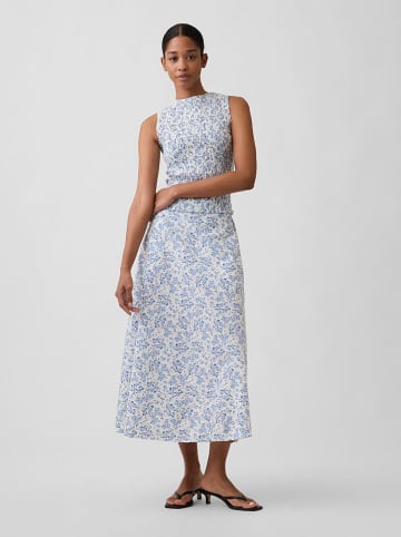 GAP Rok lichtblauw/wit