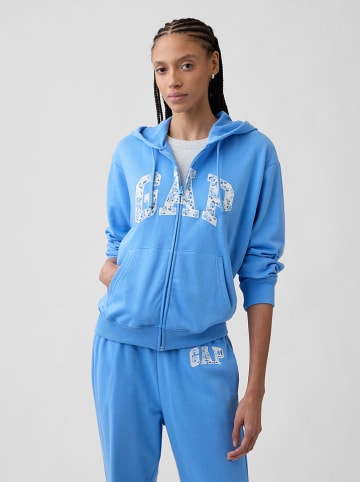 GAP Sweatjacke in Hellblau