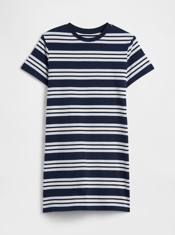 GAP Jurk donkerblauw/wit