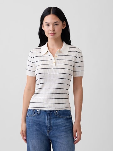 GAP Poloshirt crème/zwart