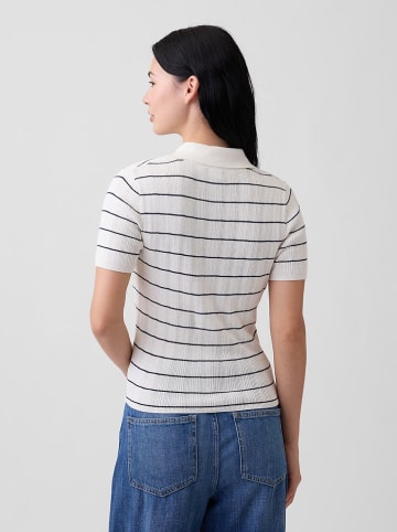 GAP Poloshirt crème/zwart