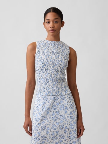 GAP Top lichtblauw/wit