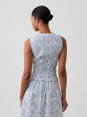 GAP Top lichtblauw/wit