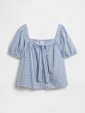 GAP Blouse lichtblauw/wit