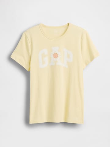 GAP Koszulka w kolorze żółtym
