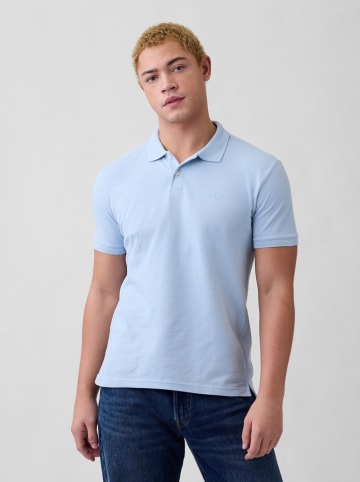 GAP Poloshirt lichtblauw