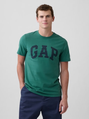 GAP Shirt in Smaragdgrün