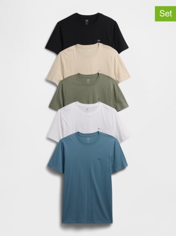 GAP 5-delige set: shirts meerkleurig