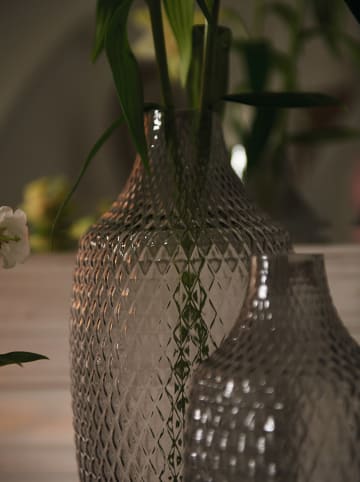 LEONARDO Vase "Poesia" in Grau - Ø 12,5 cm