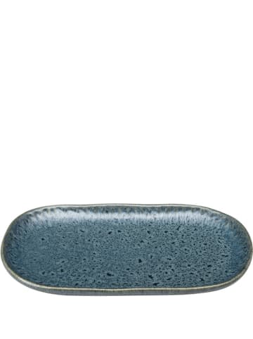 LEONARDO Servierplatte "Matera" in Blau - (B)22 x (H)12 cm