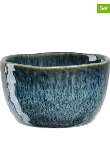 LEONARDO 2-delige set: dipschalen "Matera" blauw - Ø 8 cm