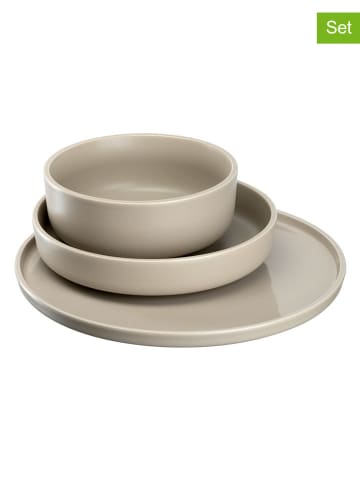 LEONARDO 12-delige serviesset "Roma" beige