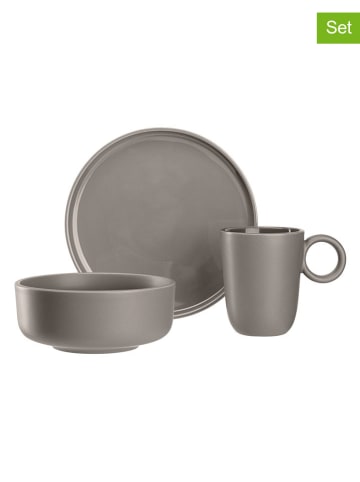 LEONARDO 6-delige serviesset "Roma" taupe