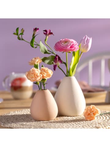 LEONARDO Wazon "Luminosa" w kolorze pomarańczowym - wys. 8 x Ø 8 cm