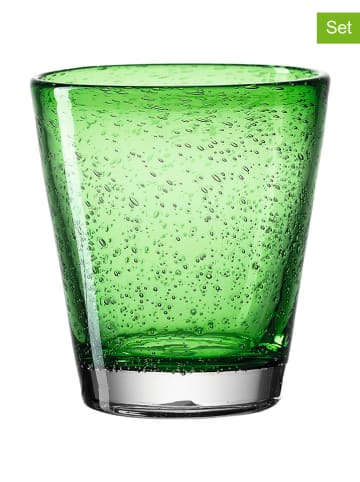 LEONARDO 2er-Set: Gläser "Burano" in Grün - 330 ml