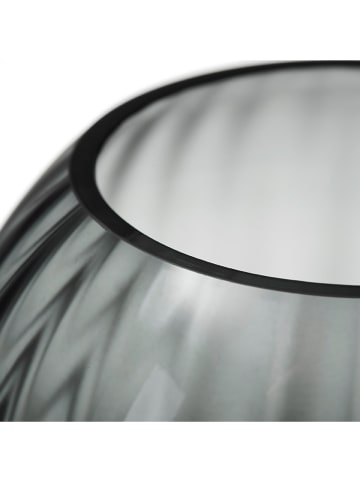LEONARDO Vase "Poesia" in Grau - (H)13 x Ø 15 cm
