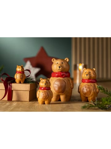 LEONARDO Figurka dekoracyjna "Autrntico" w kolorze jasnobrązowo-czerwonym - wys. 8,5 cm