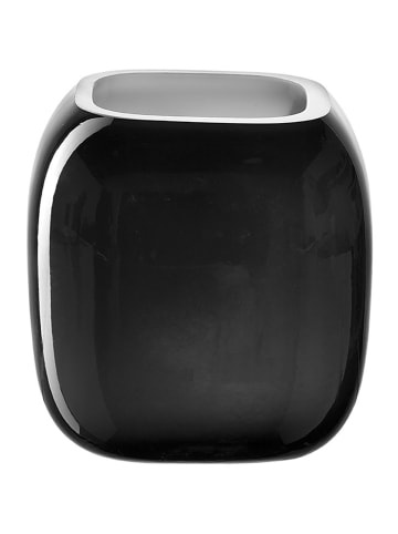 LEONARDO Vase "Milano" in Grau - (B)9 x (H)9,3 cm