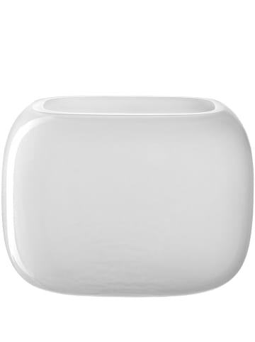 LEONARDO Vaas "Milano" wit - (B)18 x (H)13 cm