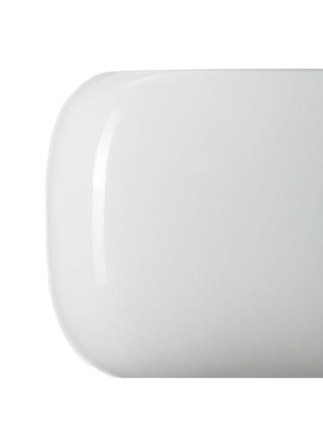 LEONARDO Vase "Milano" in Weiß - (B)18 x (H)13 cm