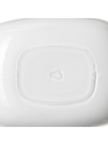 LEONARDO Vase "Milano" in Weiß - (B)18 x (H)13 cm