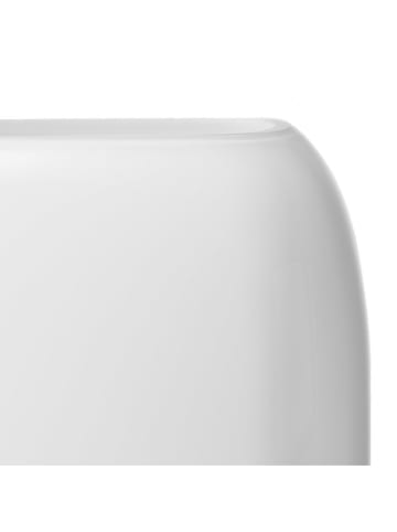 LEONARDO Vaas "Milano" wit - (B)15 x (H)20 cm