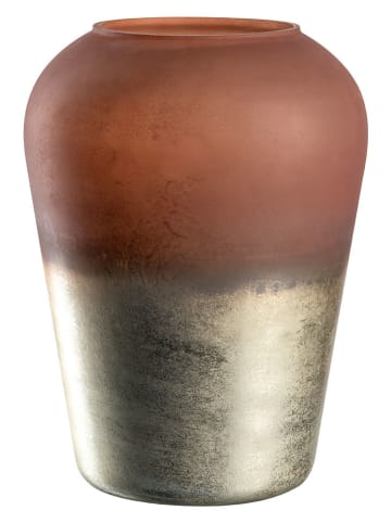 LEONARDO Wazon "Capanna" w kolorze złoto-czerwonym - wys. 27 x Ø 19,7 cm