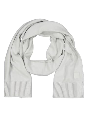 Hugo Boss Schal in Hellgrau