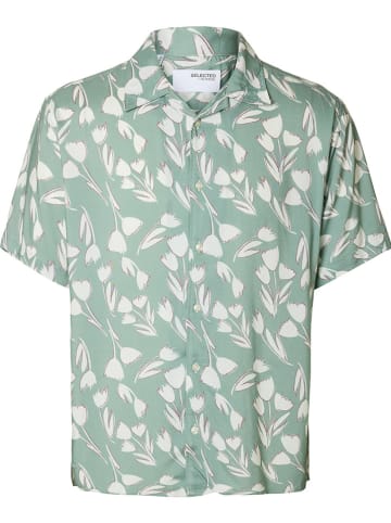 SELECTED HOMME Blouse lichtgroen