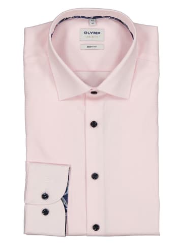 OLYMP Blouse "Level 5" - body fit - lichtroze