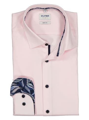 OLYMP Blouse "Level 5" - body fit - lichtroze