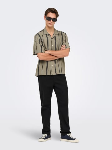 ONLY & SONS Koszula - Regular fit - w kolorze khaki