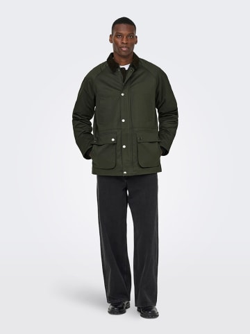 ONLY & SONS Blousejas donkergroen