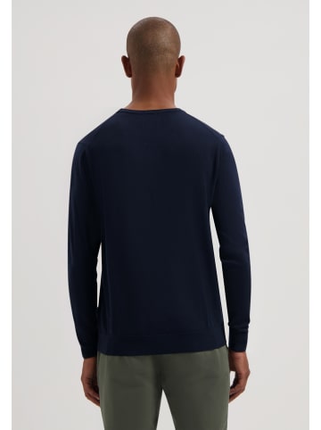 DSTREZZED Wollen trui donkerblauw