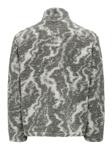 ONLY & SONS Fleecejacke "Jaimy" in Grau