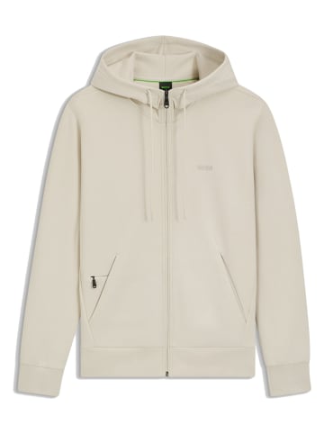 Hugo Boss Sweatjacke in Creme