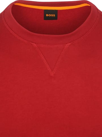 Hugo Boss Sweatshirt in Rot