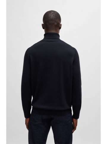Hugo Boss Rollkragenpullover in Dunkelblau