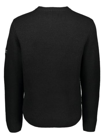 Petrol Industries Pullover in Schwarz