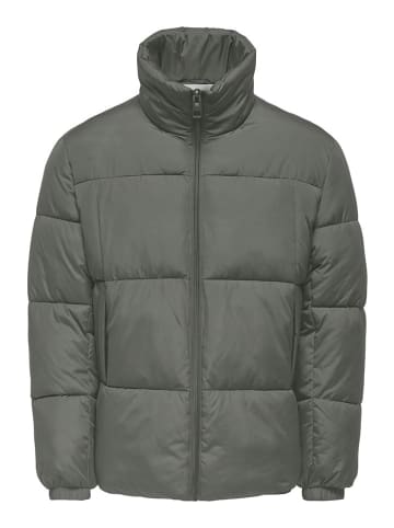 ONLY & SONS Winterjacke "David" in Dunkelgrün